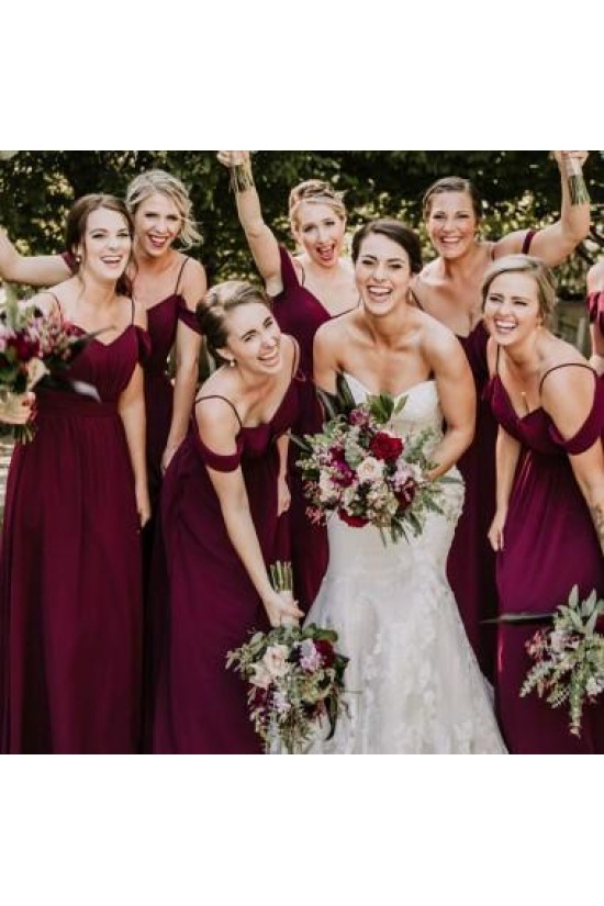 A-Line Simple Spaghetti Straps Long Bridesmaid Dresses 3010312 A-Line Simple Spaghetti Straps Long Bridesmaid Dresses 3010312