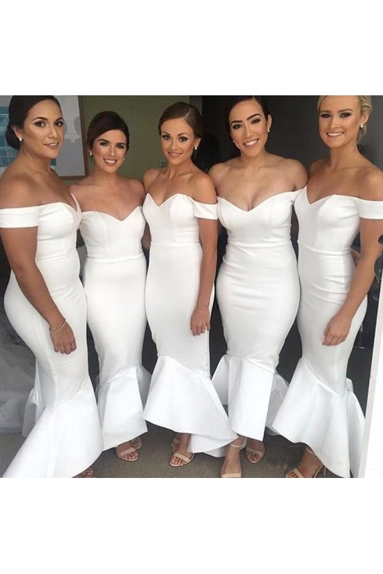 Mermaid Off-the-Shoulder Bridesmaid Dresses 3010313