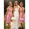 A-Line Short Off-the-Shoulder Bridesmaid Dresses 3010314