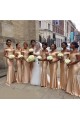 Mermaid Off-the-Shoulder Long Bridesmaid Dresses 3010320
