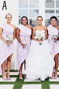 One-Shoulder Bridesmaid Dresses 3010322