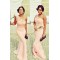 Mermaid One-Shoulder Lace Long Bridesmaid Dresses 3010324