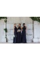 A-Line Lace Navy Blue Long Bridesmaid Dresses 3010325 A-Line Lace Navy Blue Long Bridesmaid Dresses 3010325