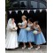 A-Line Lace Long Bridesmaid Dresses 3010328