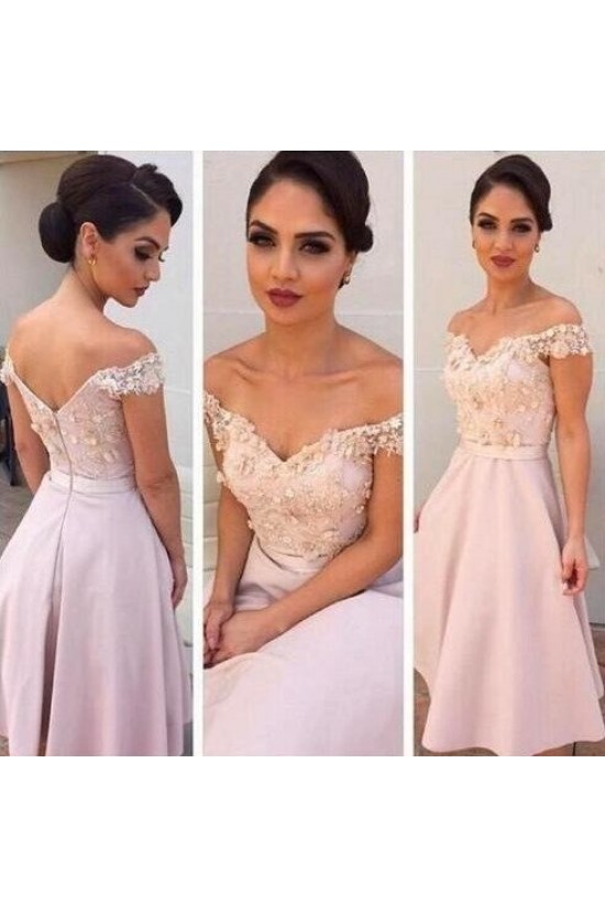 A-Line Lace Off-the-Shoulder Bridesmaid Dresses 3010332 A-Line Lace Off-the-Shoulder Bridesmaid Dresses 3010332