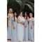 A-Line Chiffon Off-the-Shoulder Long Bridesmaid Dresses 3010335