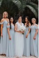 A-Line Chiffon Off-the-Shoulder Long Bridesmaid Dresses 3010335 A-Line Chiffon Off-the-Shoulder Long Bridesmaid Dresses 3010335