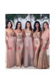 Affordable Sequins Long Bridesmaid Dresses 3010337