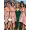High Low Lace Bridesmaid Dresses 3010341