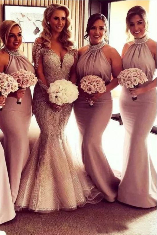 Long Mermaid Bridesmaid Dresses 3010354