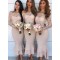 Long Sleeves Lace Bridesmaid Dresses 3010357