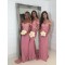 Mermaid Off-the-Shoulder Lace Long Bridesmaid Dresses 3010360