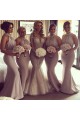 Mermaid Beaded Long Bridesmaid Dresses 3010361