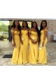 Mermaid Off-the-Shoulder Long Bridesmaid Dresses 3010363