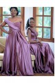 A-Line Beaded Long Bridesmaid Dresses 3010369