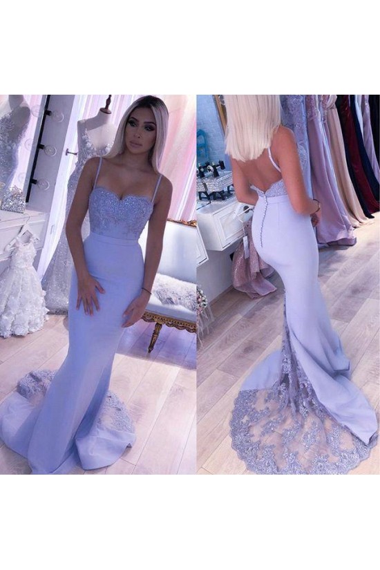 Mermaid Spaghetti Straps Long Lace Bridesmaid Dresses 3010373 Mermaid Spaghetti Straps Long Lace Bridesmaid Dresses 3010373
