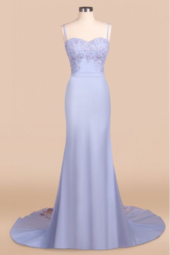 Mermaid Spaghetti Straps Long Lace Bridesmaid Dresses 3010373 Mermaid Spaghetti Straps Long Lace Bridesmaid Dresses 3010373