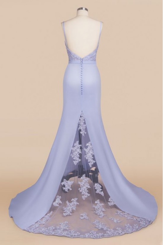 Mermaid Spaghetti Straps Long Lace Bridesmaid Dresses 3010373 Mermaid Spaghetti Straps Long Lace Bridesmaid Dresses 3010373