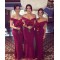 Mermaid Off-the-Shoulder Long Bridesmaid Dresses 3010374