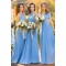 A-Line Chiffon Long Bridesmaid Dresses 3010377