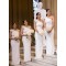 Sheath One-Shoulder Long Bridesmaid Dresses 3010381