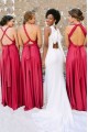 A-Line Long Bridesmaid Dresses 3010385