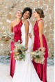 A-Line Long Bridesmaid Dresses 3010385
