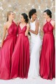 A-Line Long Bridesmaid Dresses 3010385