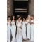 Sheath Spaghetti Straps Long Bridesmaid Dresses 3010389