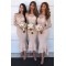 Mermaid Lace long Sleeves Bridesmaid Dresses 3010401