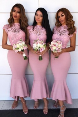 Mermaid Lace Bridesmaid Dresses 3010404