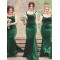 Mermaid Long Plus Size Floor Length Bridesmaid Dresses 3010432