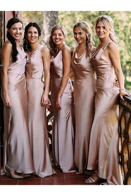 Mermaid Floor Length Bridesmaid Dresses 3010439