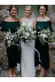 Sheath Off-the-Shoulder Floor Length Bridesmaid Dresses 3010443