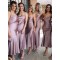 Sheath Spaghetti Straps Bridesmaid Dresses 3010445
