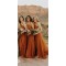 A-Line Spaghetti Straps Floor Length Bridesmaid Dresses 3010447
