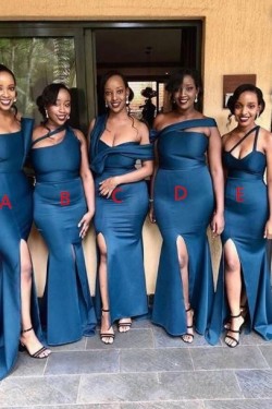 Mermaid Long Floor Length Bridesmaid Dresses 3010452