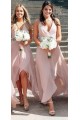 A-Line V-Neck Bridesmaid Dresses 3010453