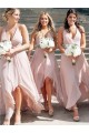 A-Line V-Neck Bridesmaid Dresses 3010453