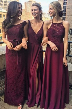 Affordable Long Floor Length Bridesmaid Dresses 3010455