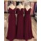 Affordable Long Floor Length Bridesmaid Dresses 3010456