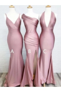 Mermaid Floor Length Bridesmaid Dresses 3010457