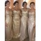 Sequins Long Floor Length Bridesmaid Dresses 3010468