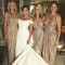 Sheath/Column Sequins V-Neck Floor Length Bridesmaid Dresses 3010470
