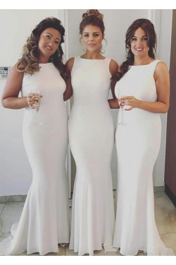 Mermaid Long Floor Length Bridesmaid Dresses 3010473