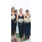 Sheath Spaghetti Straps V-Neck Bridesmaid Dresses 3010481