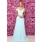 A-Line V-Neck Chiffon Floor Length Bridesmaid Dresses 3010488