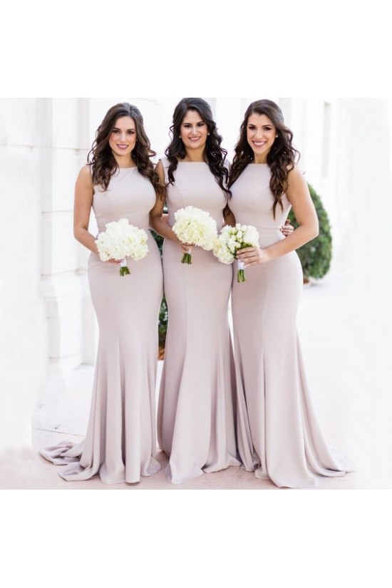 Mermaid Long Floor Length Bridesmaid Dresses 3010489