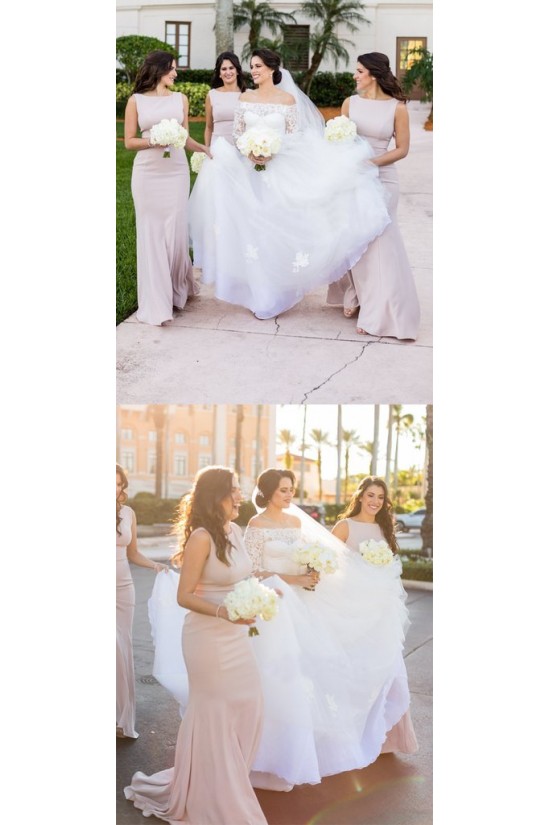 Mermaid Long Floor Length Bridesmaid Dresses 3010489