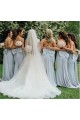Mermaid Strapless Long Floor Length Bridesmaid Dresses 3010490